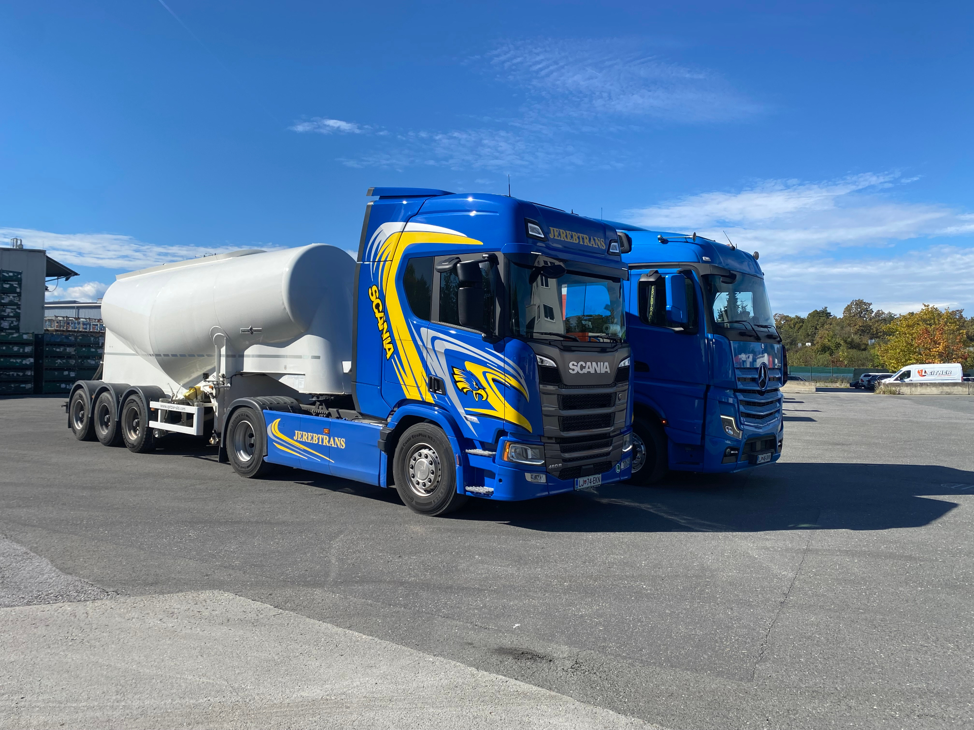 Scania & Actros · cisterni