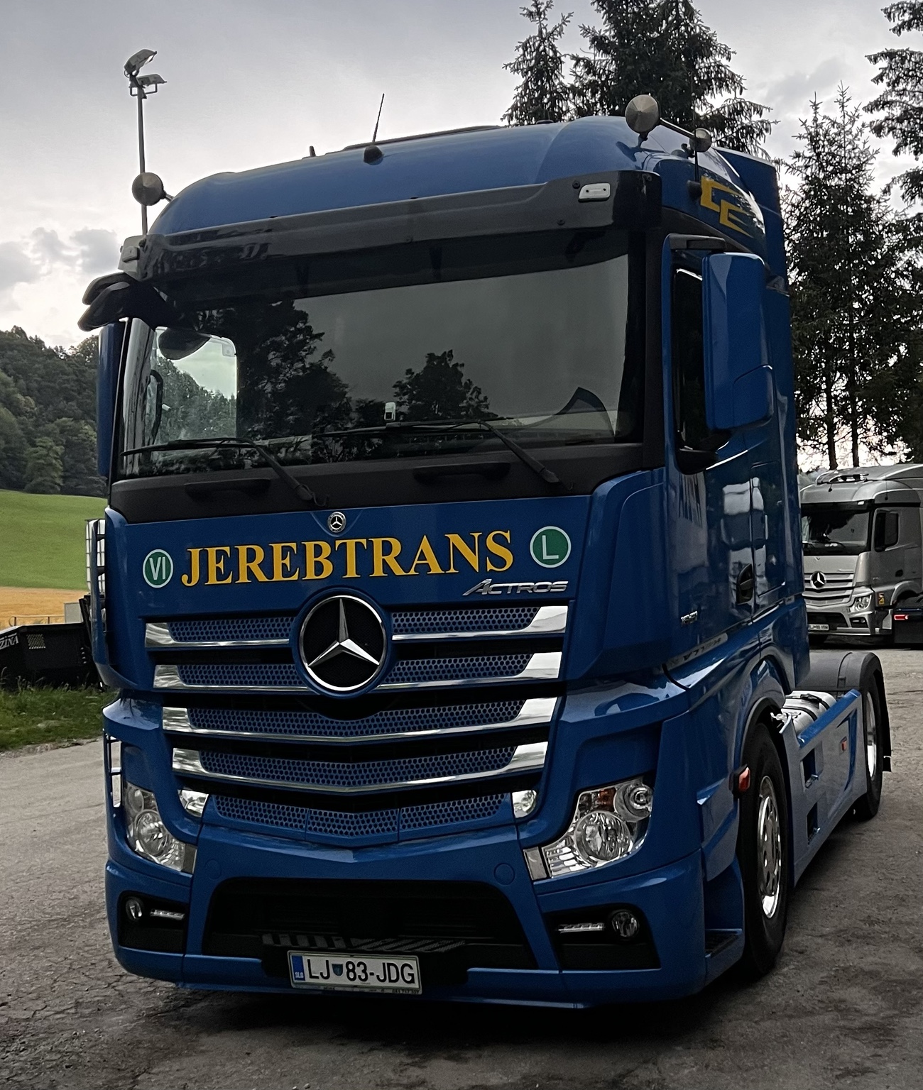 Actros · vozni park